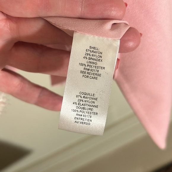 Tahari Light Pink Single-Breasted Jacket - Size 14
NEW WITH TAGS - Picture 6 of 12